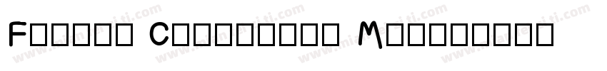 Futuna Condensed Mei字体转换